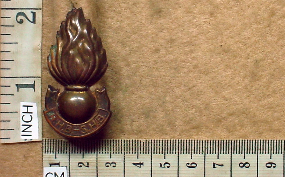 797 South African Railways and Harbours Brigade collar badge (CO1367) - Image 2