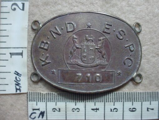 860-1 South African Essential Services Protection Corps arm badge, numbered 710 (CO1452)