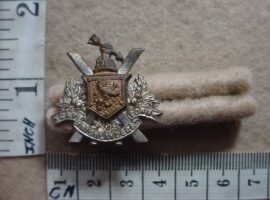 163-1 Cape Town Highlanders collar badge (CO219)