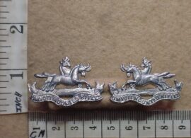 203-1 Umvoti Mounted Rifles collar badges (CO450-CO452)