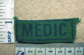 5003-1 Rhodesian Army Medic title (Army Rhodesia)