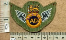 8115-1 Rhodesian Army Service Corps Air Dispatcher wings, work dress (C450)