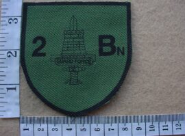 2028 Rhodesian Guard Force 2nd Battalion arm patch (C536)