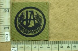 2040-2 Rhodesian Internal Affairs Junior Warrant Officer rank badge (C662)