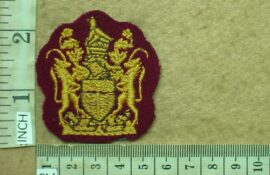 1602-1 Rhodesian Army Medical Corps Warrant Officer Class 1 rank badge (C683)