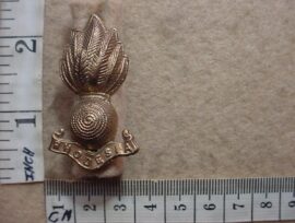 1655-1 Rhodesian Engineers collar badge, also worn as an Officers beret badge (CO3319)