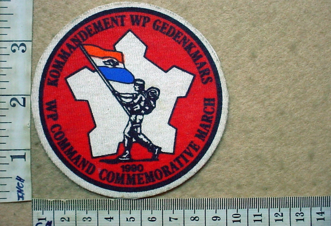 10248-2 South African Army Western Province Command Commemorative March 1990 tracksuit badge (AD1581)