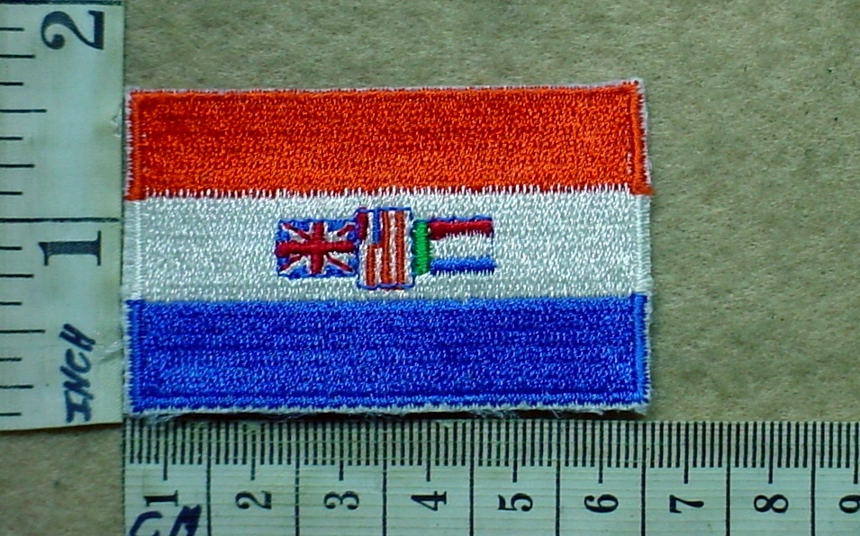 6089-1 South African Air Force National flag flight suit badge (AD2253)
