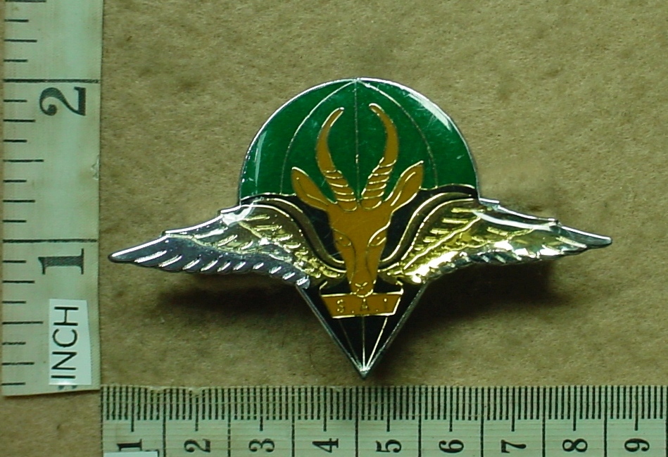 8911-1 South African 1 Parachute Battalion beret badge, proposed (C316)