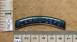 4819-1 South African Army 92 Ammunition Depot shoulder title (AD4202)