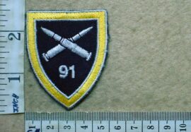 5673-1 91 Ammunition Depot arm flash, 2nd pattern (AD5593)