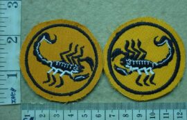 395-2 South African Hunter Group Qualified arm flashes, original (C387-C388)
