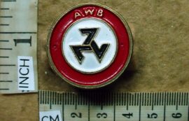 5069-3 Afrikaner Weerstand Beweging lapel badge (AWB) (CO2059)
