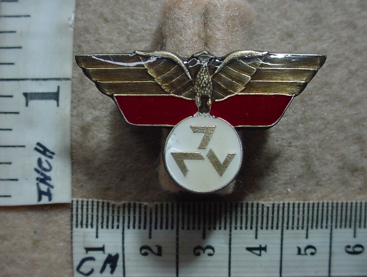 5069-3 Afrikaner Weerstand Beweging collar badge (AWB) (CO2059)