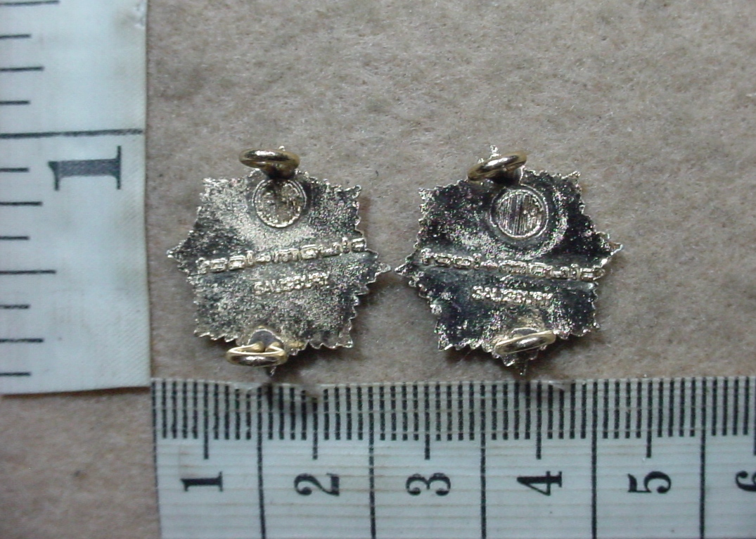 1496-1 Rhodesian Army Service Corps collar badges (CO3133-CO3134) - Image 2