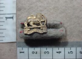 1528-1 Rhodesian Women's Service collar badges, mess dress size (CO3145)