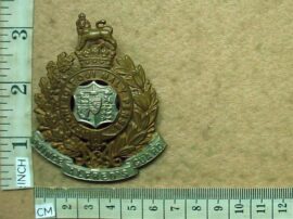 107-1 Prince Alfred's Guard helmet plate, Officers (CO42)
