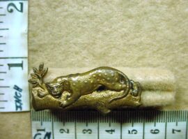 124-1 First City Volunteers collar badge, 1st City (CO98)