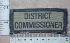 2036-1 Rhodesian Internal Affairs District Commissioner rank title (DW2 213)