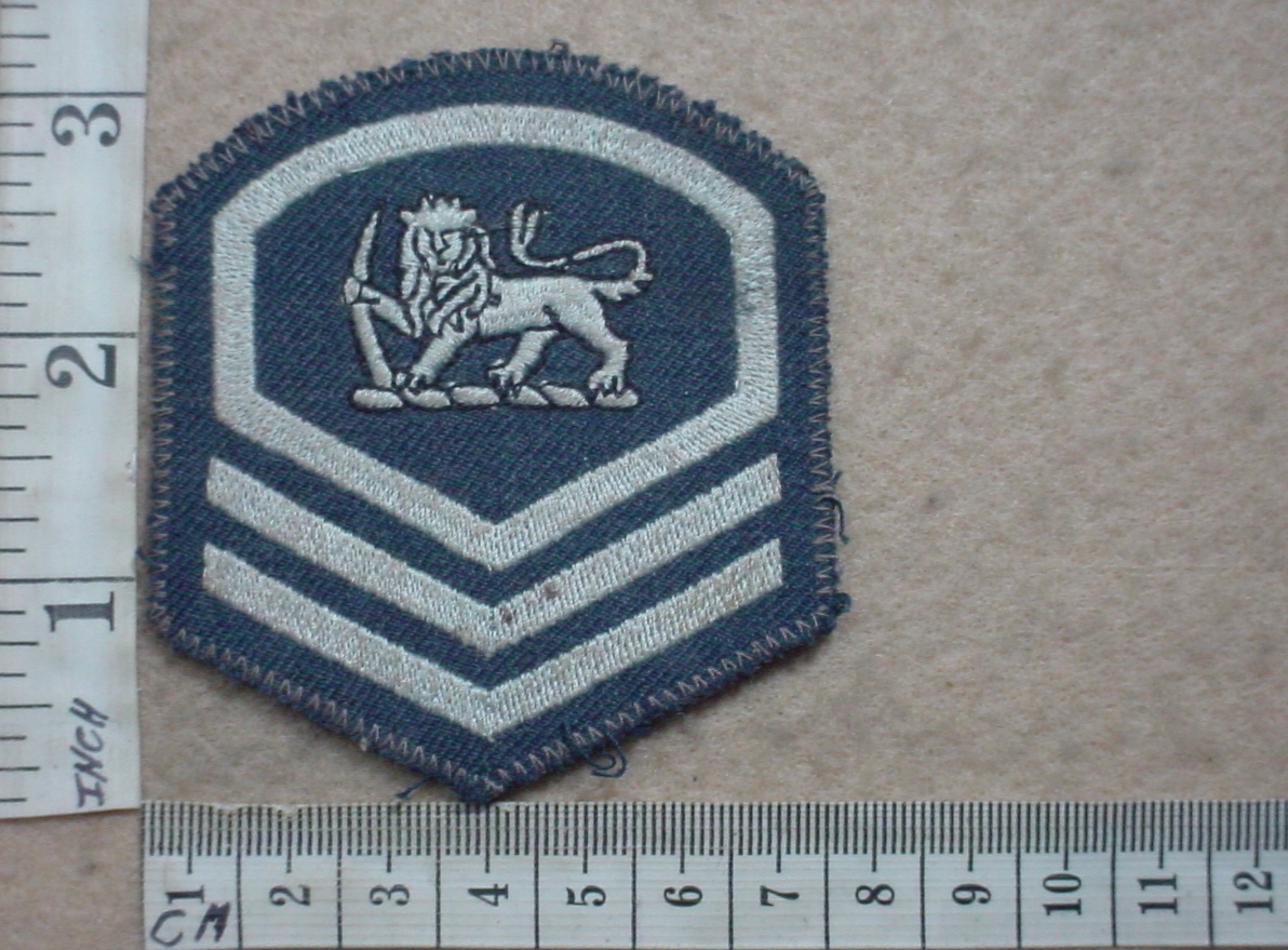 4862-1 Rhodesian Air Force Master Sergeant rank badge (DW2 358)