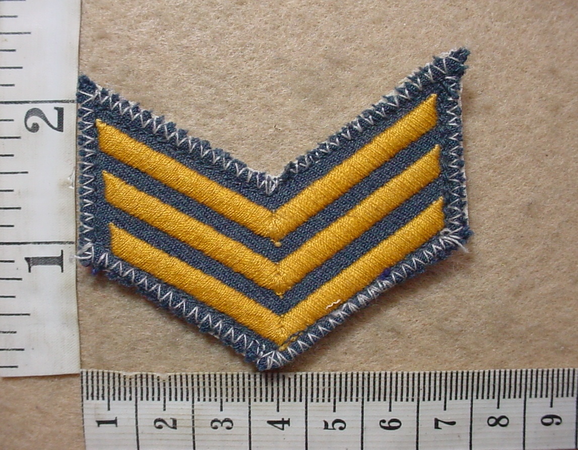 8229-1 Rhodesian Air Force Sergeant rank badge, Mess Dress (DW2 373)