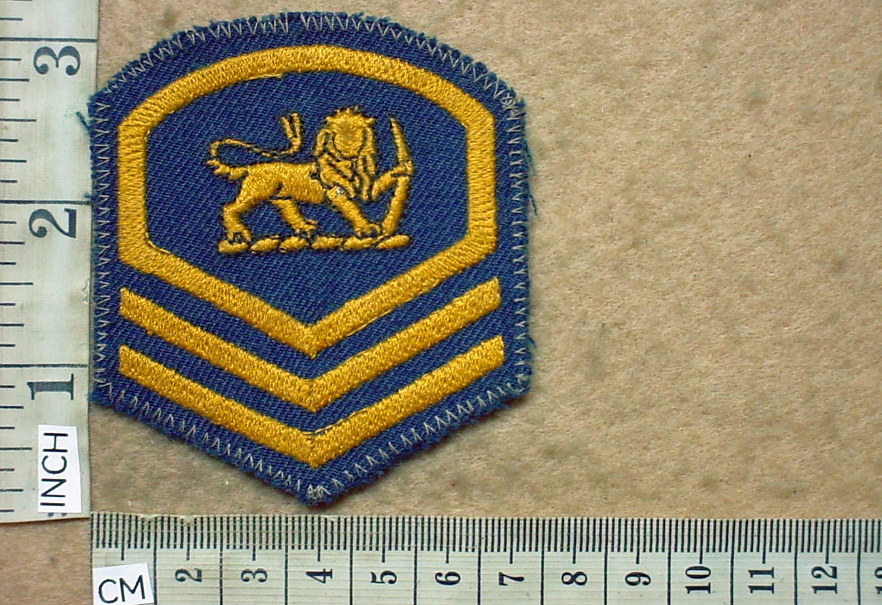 947-1 Rhodesian Air Force Master Sergeant rank badge, Mess Dress (DW2 374)