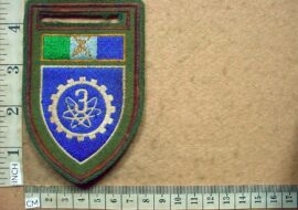 5736-6 South Afican Signals 3 Electronic Workshops arm flash, Signals Formation bar (F842)