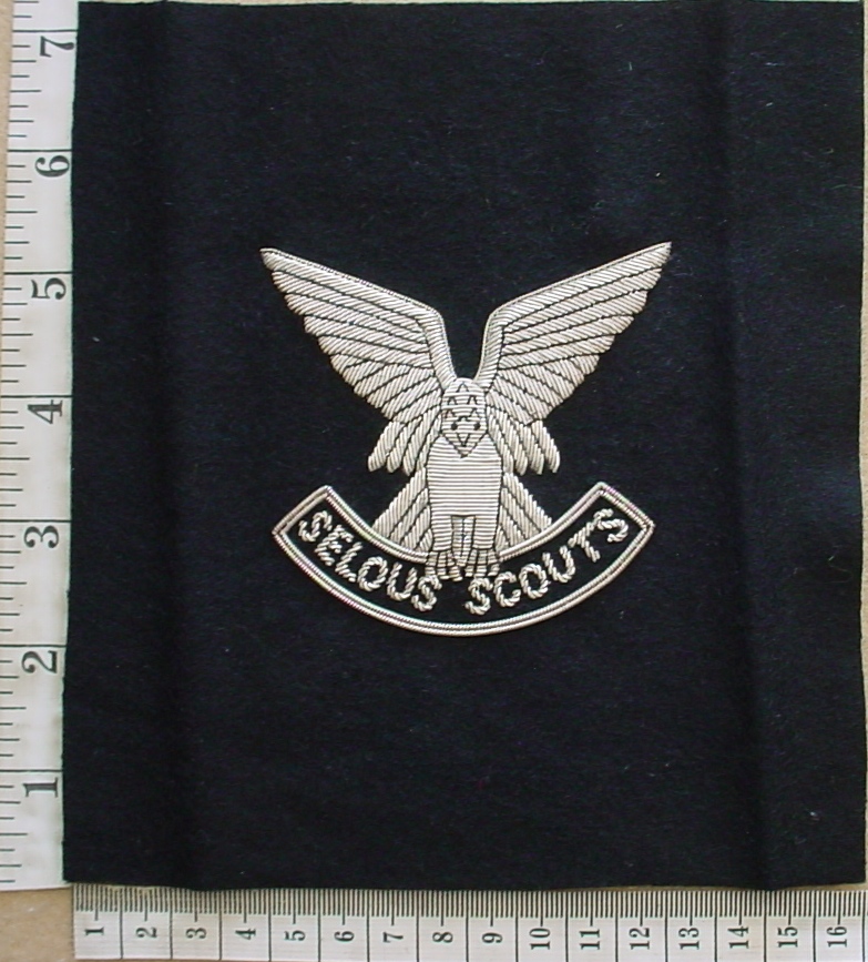 4015-1 Rhodesian Selous Scouts blazer badges x 3 (Para Rhodesia) - Image 2