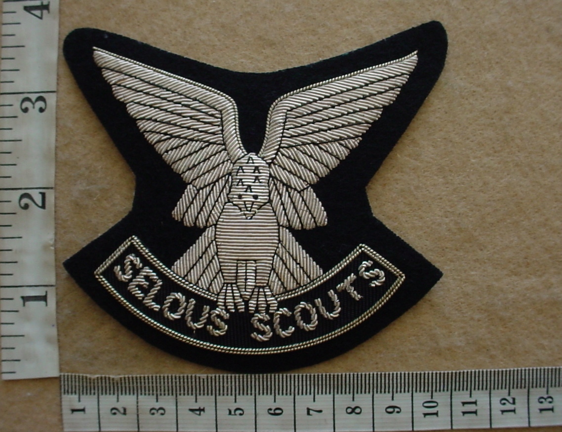 4015-1 Rhodesian Selous Scouts blazer badges x 3 (Para Rhodesia)