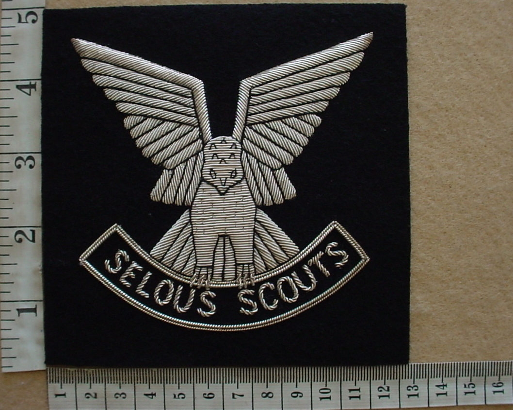 4015-1 Rhodesian Selous Scouts blazer badges x 3 (Para Rhodesia) - Image 3