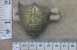 1600 Southern Rhodesia Artillery 17th Field Battery beret badge (CO3020)