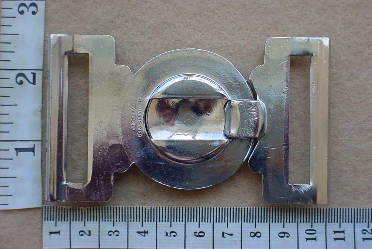 7802-2 Rhodesian Army belt buckle, Infantry, Green's Dress, 2nd issue (CO2589) - Image 2
