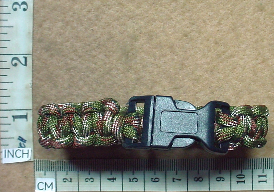 5011-1 Rhodesian Selous Scouts Association parachute cord bracelet, 50th Anniversary (CO3057) - Image 2