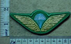 7301-1 Dubai Infantry parachute wings, 2nd pattern (Para Dubai)