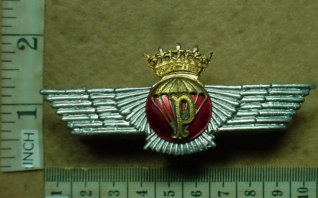 3984-6 Spanish Army Parachute Rigger wings (Para Spain)