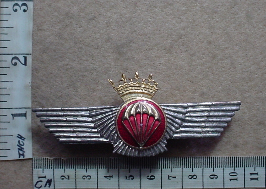 3984-7 Spanish Army Parachute wings (Para Spain)