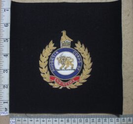 6452-1 Rhodesian Corps of Engineers blazer badge (R cloth)