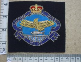 10052-8 Northern Rhodesia Police blazer badge (R cloth)