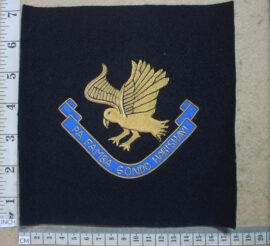 8993-5 British South African Police Support Unit blazer badge (R cloth)