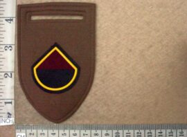 2986-2 44 Parachute Brigade D Company arm flash (DW1 50 11)