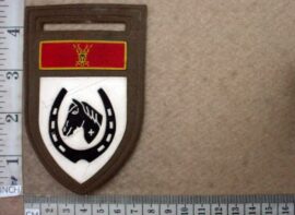 2168-1 South African Army Equestrian Centre arm flash, Chief of Army balkie (F1142)