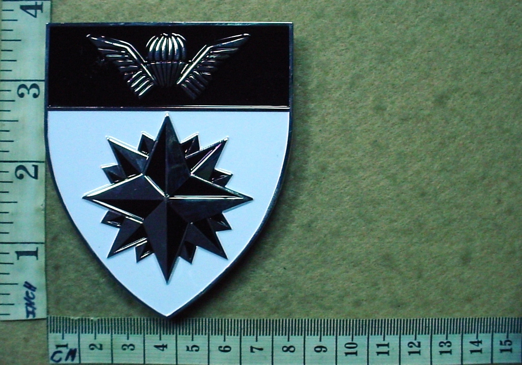 11010-1 South African 5 Special Forces Regiment presentation plaque, # 5 SFR 85 (F35)