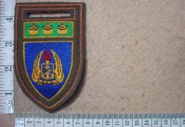 5871-1 South African Army Gymnasium arm flash, Witwatersrand Command balkie (F976)