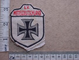 8615-2 German Stahlhelmbund Landesverband Mitteldeutschland sleeve badge (Army Germany)