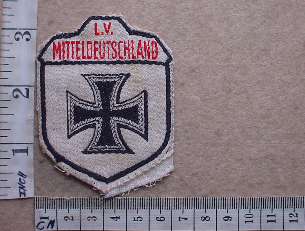 8615-2 German Stahlhelmbund Landesverband Mitteldeutschland sleeve badge (Army Germany)