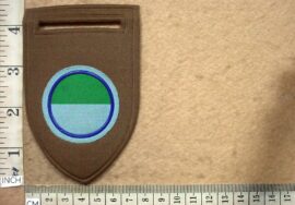 8481-1 South African Corps of Signals C Company arm flash (DW1 7 53)