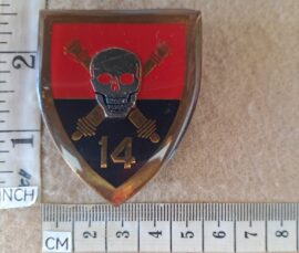 5791-2 14 Field Artillery Regiment arm flash (F798)