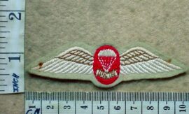 5029-1 South African Army Free Fall Instructor parachute wings, FAKE (C332)