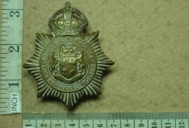 1091 South African Police helmet badge (SAP) (CO1901)
