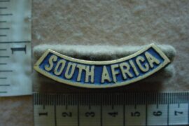 1226-2 South Africa shoulder title, WW2 (CO2292)